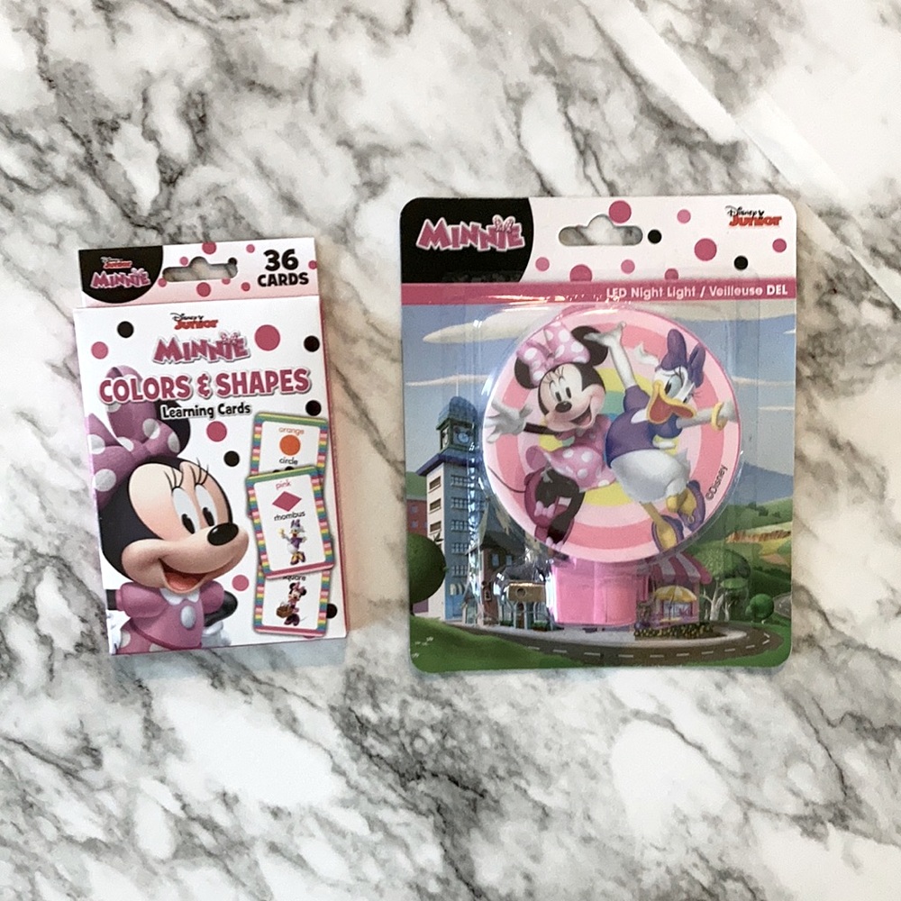 Minnie Mouse LED light & flash cards